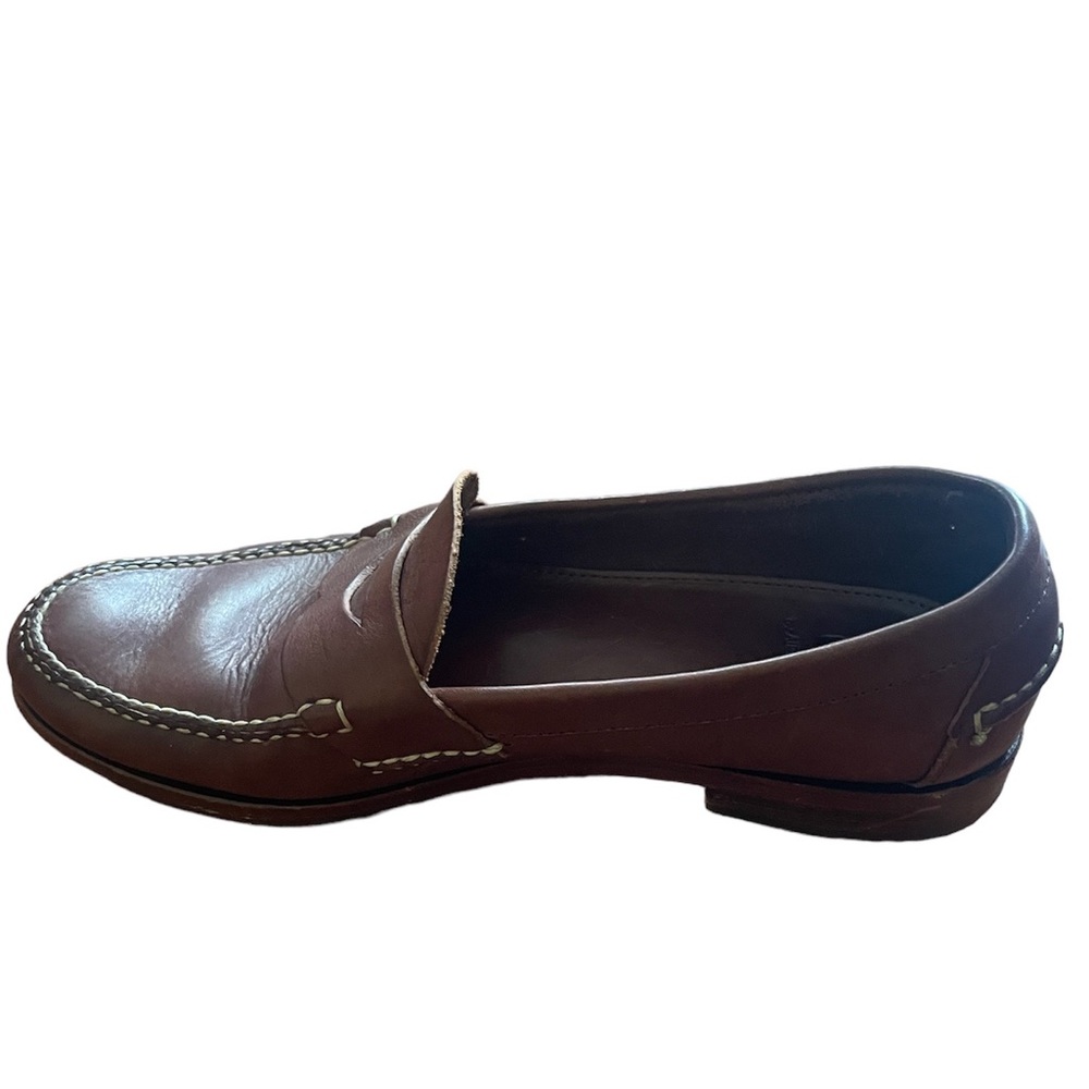 Allen Edmond Penny Loafers size: 10.5D Brown Leather - Picture 4 of 8